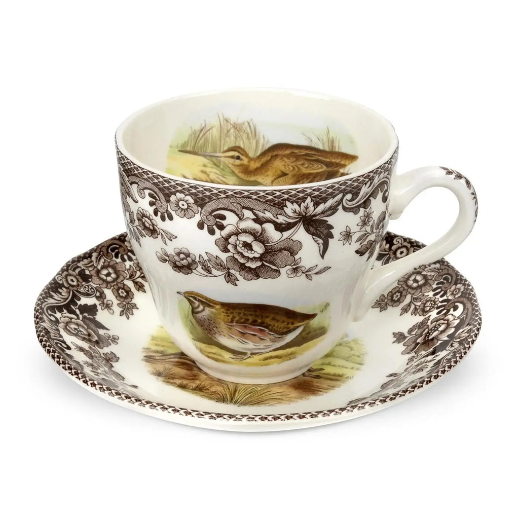 Spode Woodland Teacup & Saucer - Thumbnail 5